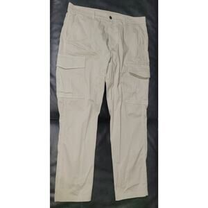 Eleventy Beige Utility Cargo Pocket Chino Style Pants Size 36